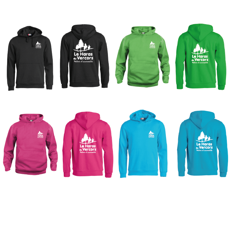 le HARAS DU VERCORSBoutique - SWEAT HOODY 021031+021021-min