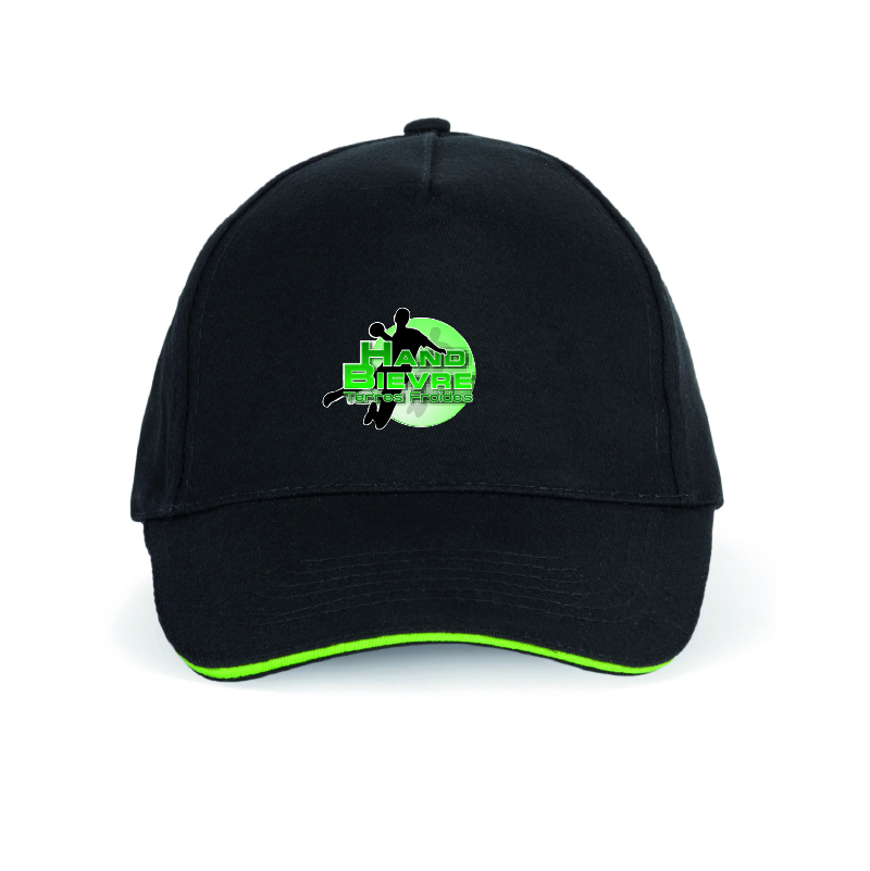 HBTF - KP124 - Casquette noir liseré vert-min
