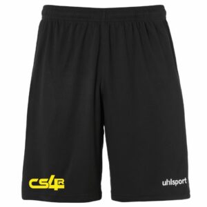 CS4R (foot) - 1003342.04 - Short MATCH CENTER BASIC - UHLSPORT - noir
