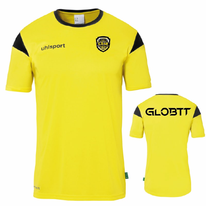 CS4R (GLOBTT) - 100225391 - Maillot SQUAD 27 Jaune et noir-min