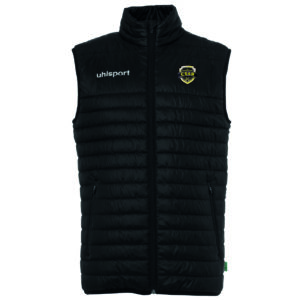 CS4R (GLOBTT) - 1005279.01 - Doudoune sans manche ESSENTIAL LEGERE - UHLSPORT - noir