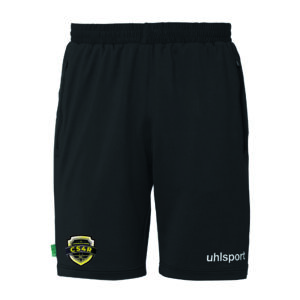 CS4R (GLOBTT) - 1005290.01 - Short à poche ESSENTIAL - UHLSPORT - noir
