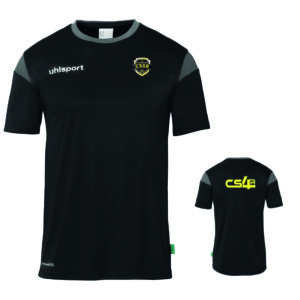 CS4R (foot) - 1002253.11 - Maillot SQUAD 27 - UHLSPORT - noir et gris