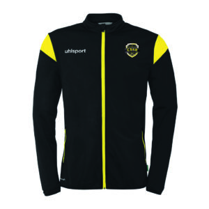 CS4R (foot) - 1002256.09 - Veste TRAINING SQUAD 27 - UHLSPORT - noir & jaune