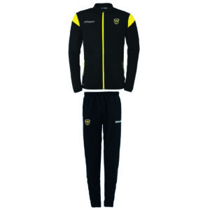 CS4R (foot) - 1002256/1005221 - Ensemble veste + pantalon - UHLSPORT - noir & jaune