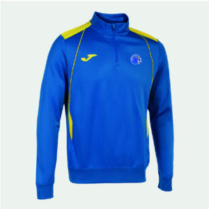 ST SIMEON FOOTBALL - 103082 - Sweat 1/2 zip CHAMPIONSHIP VII - JOMA - bleu/jaune (709)