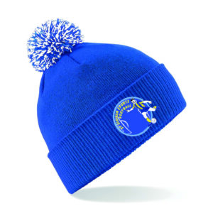 ST SIMEON FOOTBALL - BF450 - Bonnet pompon - bleu/blanc