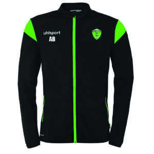 FC LIERS -100225605 - Veste SQUAD 27 - UHLSPORT - noir et vert