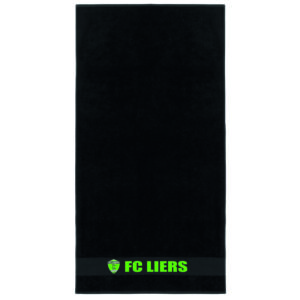 FC LIERS - K113 - Serviette de bain - noir - 70 x 140 cm