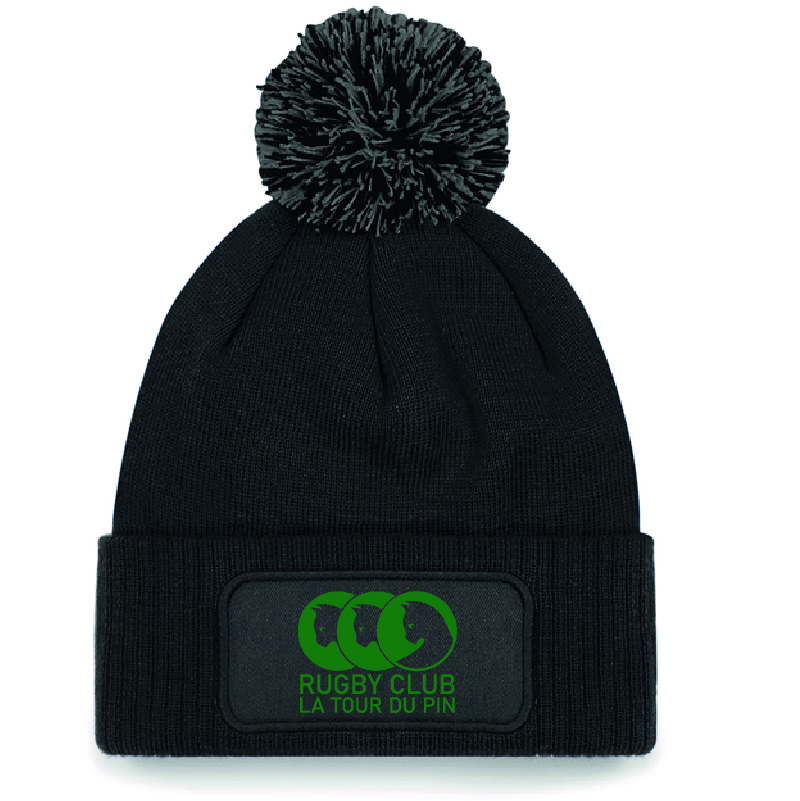 RCVT - RCVT - B443 - Bonnet à pompon patch
