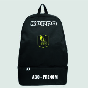 304UJX0 - Sac de rugby BACKPACK - KAPPA - noir