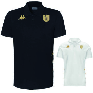 351G56W - Polo GASTIO - Coton - KAPPA - noir ou blanc