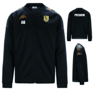 361F2HW - Veste GIULLIO - Polyester - KAPPA - noir ou blanc