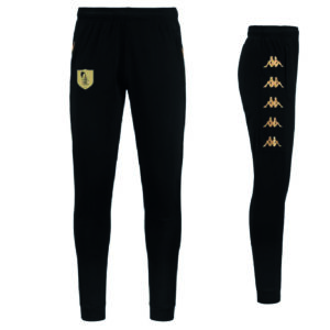 381L31W - Pantalon d'entrainement GASCHIN - Polyester - KAPPA - noir
