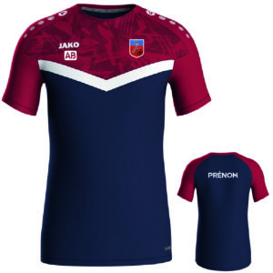 BFC - 6124 - Maillot ICONIC - JAKO - marine et rouge (901)