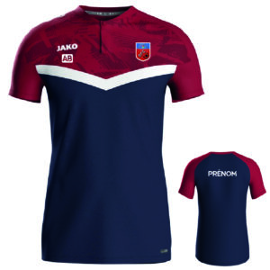 BFC - 6324 - Polo ICONIC - marine et rouge (901)