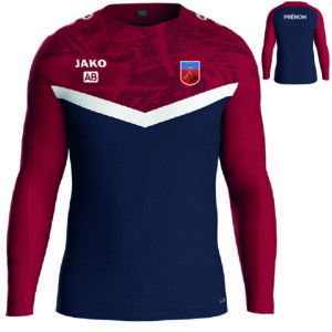 BFC - 8824 - Sweat ICONIC - JAKO - marine et rouge (901)