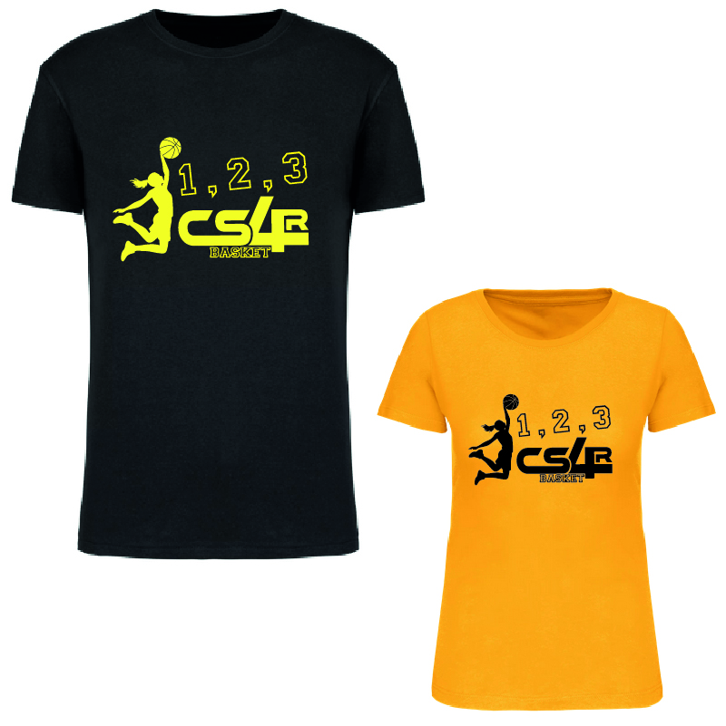 CS4R BASKET - K3025IC - Tee-shirt SUPPORTER