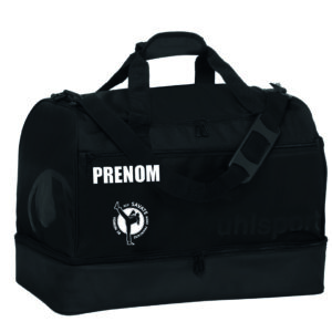 1004284 - Sac de sport UHLSPORT avec compartiment - 75L - noir - ALV SAVATE