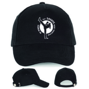 KP133 - Casquette basique 5 panneaux - noir - ALV SAVATE