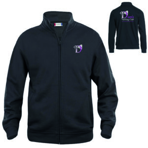 021028/38 DIAM'S - Veste cardigan - ENFANT ou ADULTE UNISEXE - noir