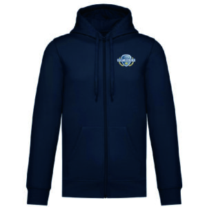 LIGUE M1 - K4042/SWRKHOOD - Sweat zippé à capuche molleton