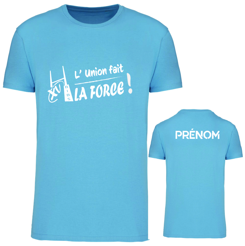 BIBS - K3025IC - T-shirt supporter BLEU CIEL